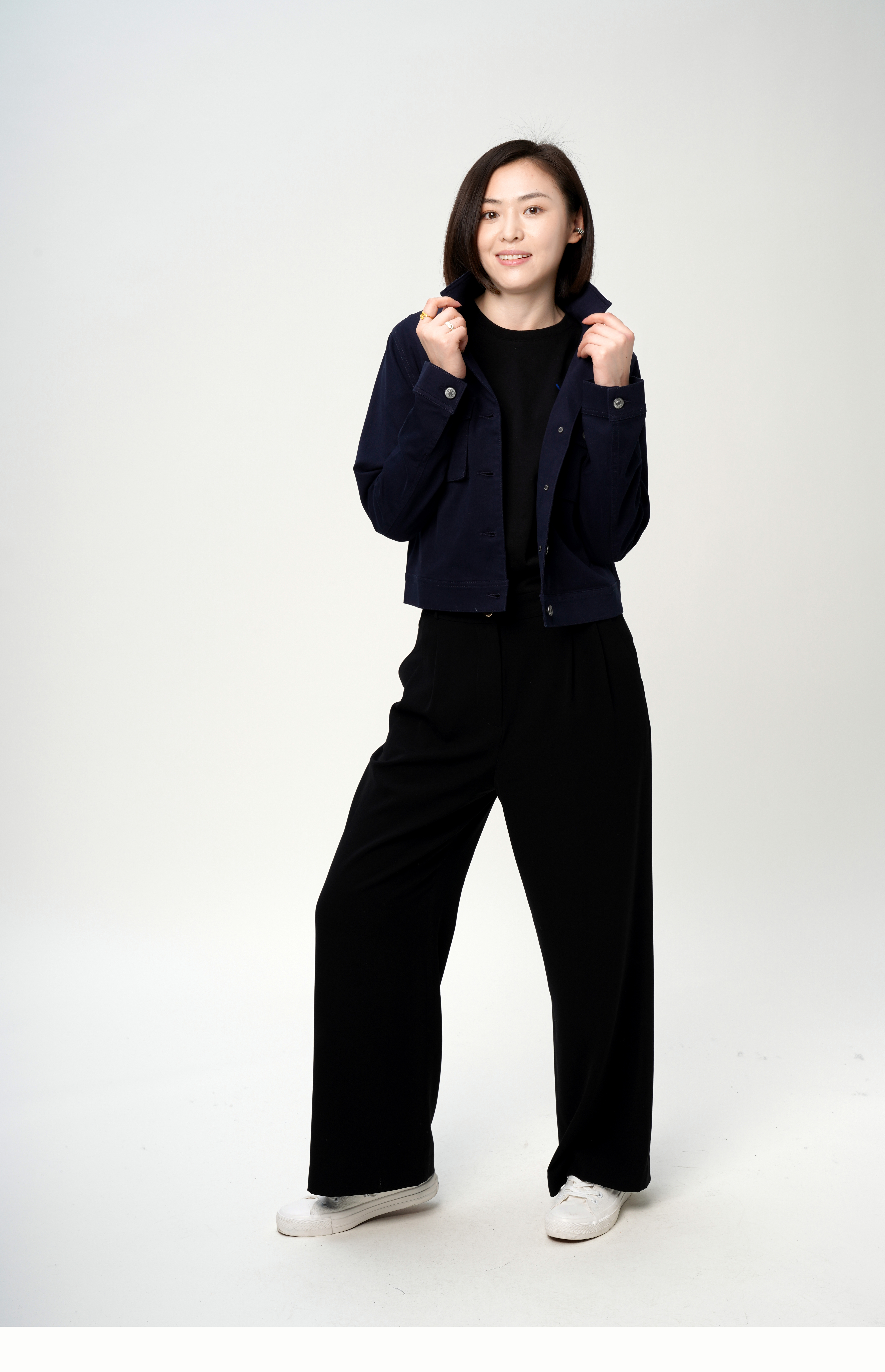 trend&build 棉质工装短夹克 tb01010981藏青 s